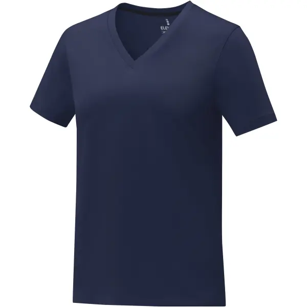 T-shirt SOMOTO donna con collo a V promozionale in cotone 160 g/m² - Immagine 11
