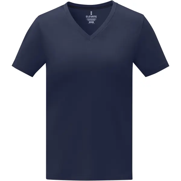 T-shirt SOMOTO donna con collo a V promozionale in cotone 160 g/m² - Immagine 12