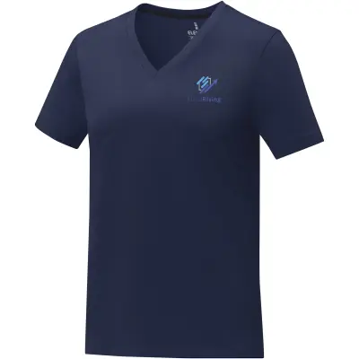 T-shirt SOMOTO donna con collo a V promozionale in cotone 160 g/m² - Immagine 14