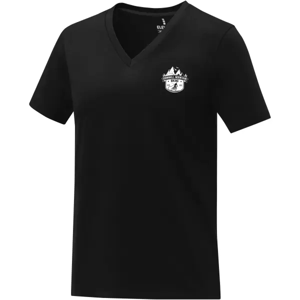 T-shirt SOMOTO donna con collo a V promozionale in cotone 160 g/m² - Immagine 22