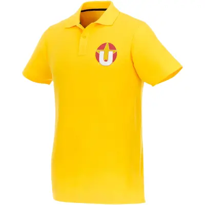 Polo da uomo HELIOS 180 g/m² con stampa logo - Immagine 12