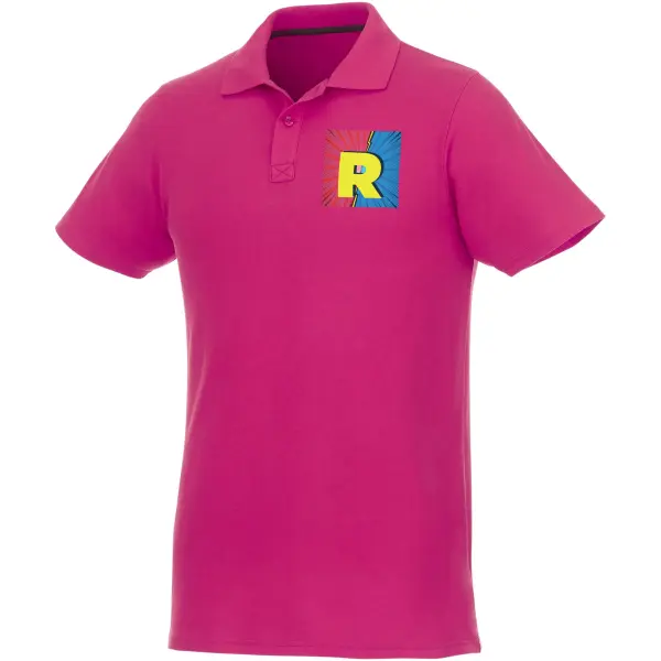 Polo da uomo HELIOS 180 g/m² con stampa logo - Immagine 17