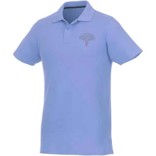 Polo da uomo HELIOS 180 g/m² con stampa logo - Immagine 42