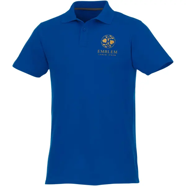 Polo da uomo HELIOS 180 g/m² con stampa logo - Immagine 47