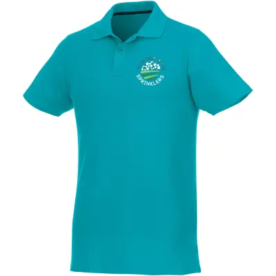 Polo da uomo HELIOS 180 g/m² con stampa logo - Immagine 57