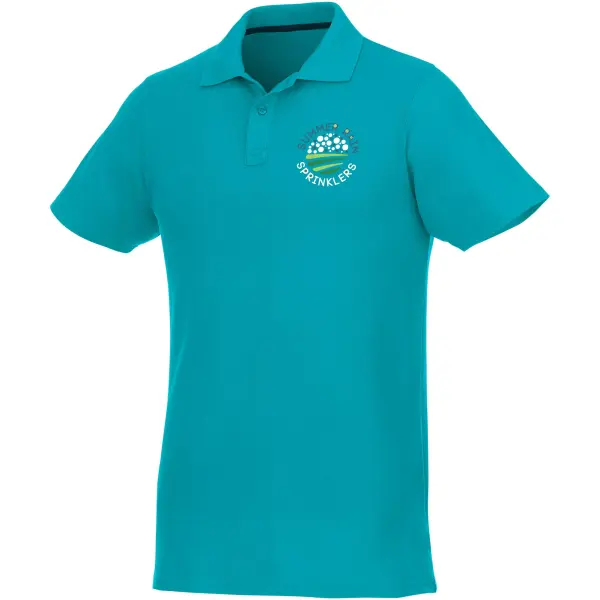 Polo da uomo HELIOS 180 g/m² con stampa logo - Immagine 57