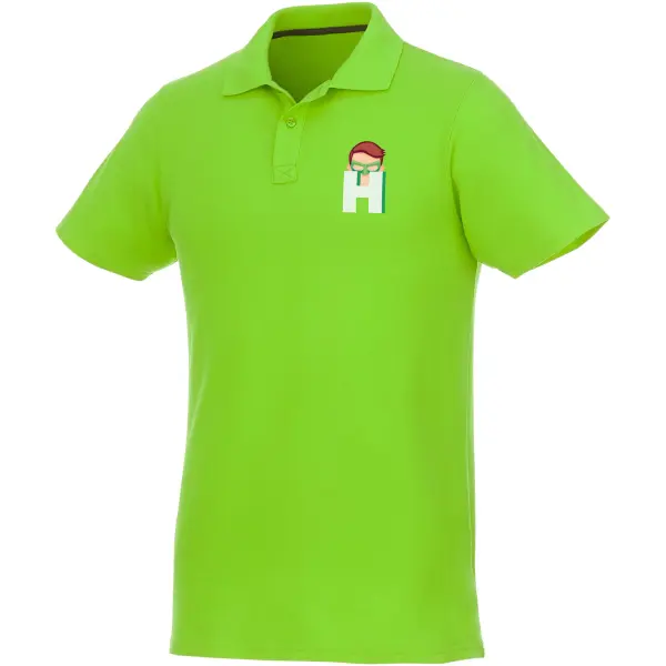 Polo da uomo HELIOS 180 g/m² con stampa logo - Immagine 67
