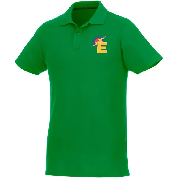 Polo da uomo HELIOS 180 g/m² con stampa logo - Immagine 72