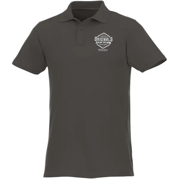 Polo da uomo HELIOS 180 g/m² con stampa logo - Immagine 82