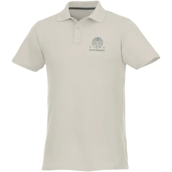 Polo da uomo HELIOS 180 g/m² con stampa logo - Immagine 87