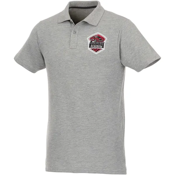 Polo da uomo HELIOS 180 g/m² con stampa logo - Immagine 92
