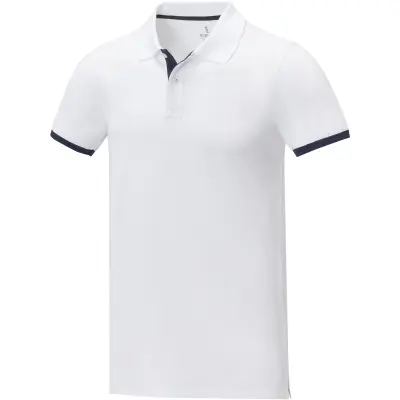 Polo morgan bicolore manica corta 200 g/m² personalizzabile - Immagine 4