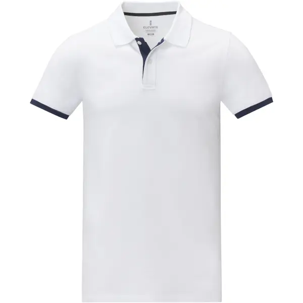 Polo morgan bicolore manica corta 200 g/m² personalizzabile - Immagine 5