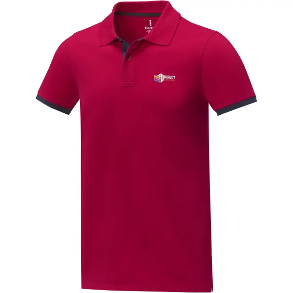 Polo morgan bicolore manica corta 200 g/m² personalizzabile - Immagine 13