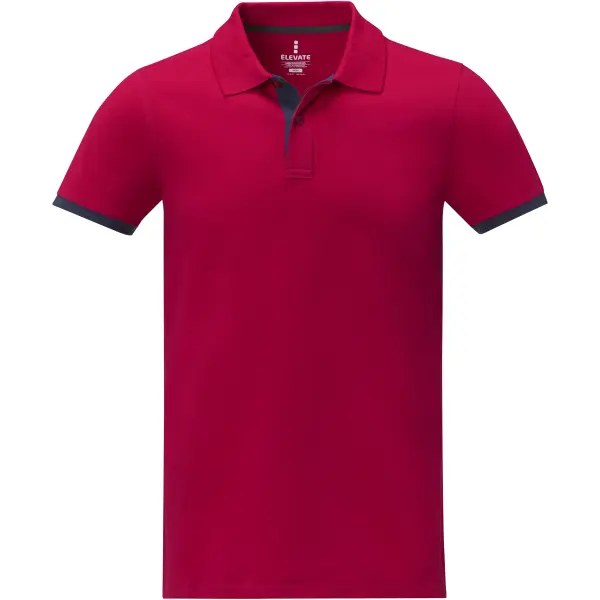 Polo morgan bicolore manica corta 200 g/m² personalizzabile - Immagine 10