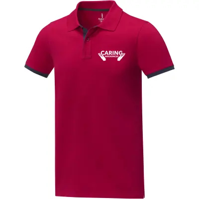 Polo morgan bicolore manica corta 200 g/m² personalizzabile - Immagine 12