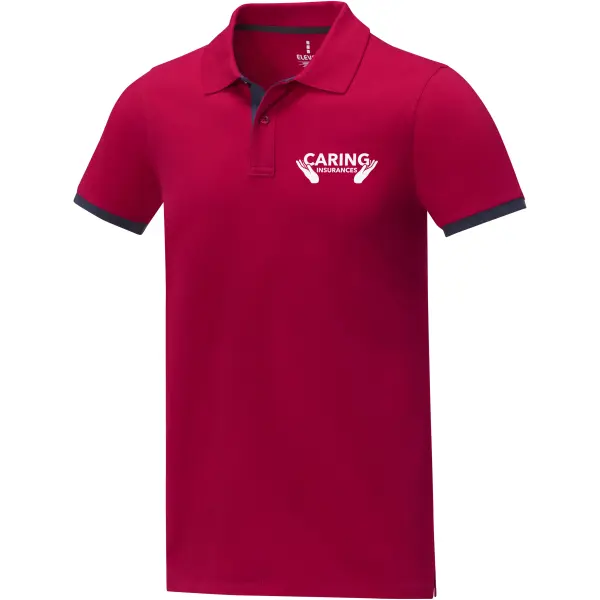 Polo morgan bicolore manica corta 200 g/m² personalizzabile - Immagine 12