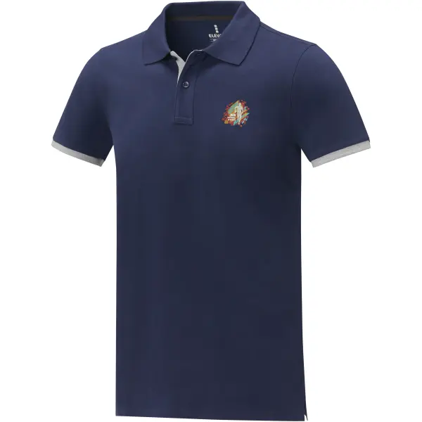 Polo morgan bicolore manica corta 200 g/m² personalizzabile - Immagine 18
