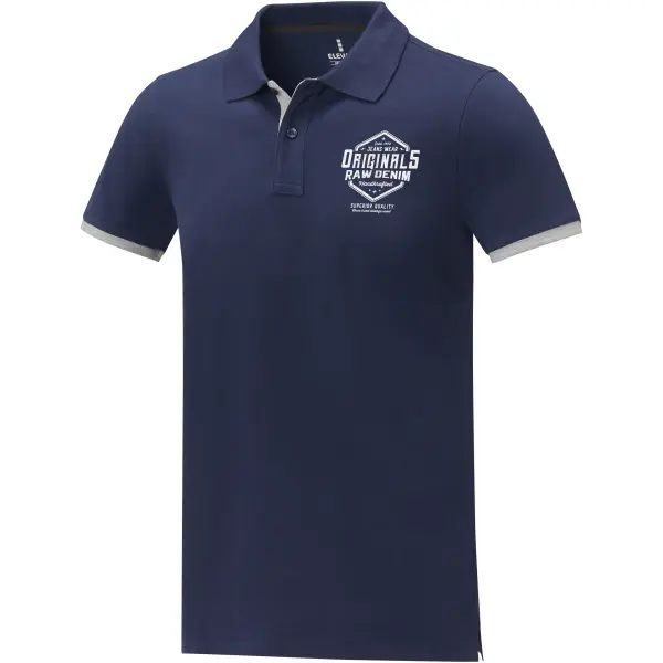 Polo morgan bicolore manica corta 200 g/m² personalizzabile - Immagine 17