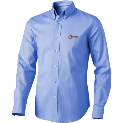 Camicia oxford a manica lunga Vaillant 142 g/m², promozionale - Immagine 12