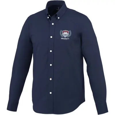 Camicia oxford a manica lunga Vaillant 142 g/m², promozionale - Immagine 18