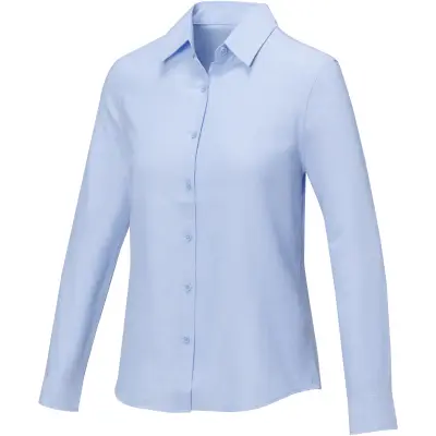 Camicia a maniche lunghe donna POLLUX 130 g/m² con stampa del tuo logo - Immagine 9