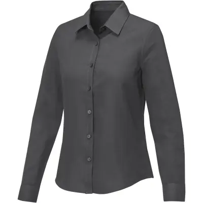 Camicia a maniche lunghe donna POLLUX 130 g/m² con stampa del tuo logo - Immagine 19
