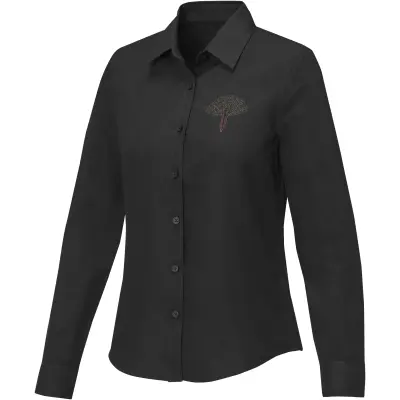 Camicia a maniche lunghe donna POLLUX 130 g/m² con stampa del tuo logo - Immagine 27