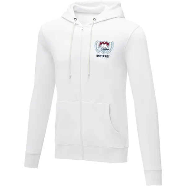Felpa con cappuccio full zip CHaron 240 g/m² personalizzata - Immagine 7