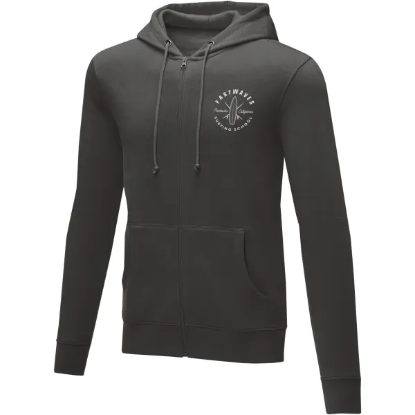 Felpa con cappuccio full zip CHaron 240 g/m² personalizzata - Immagine 37