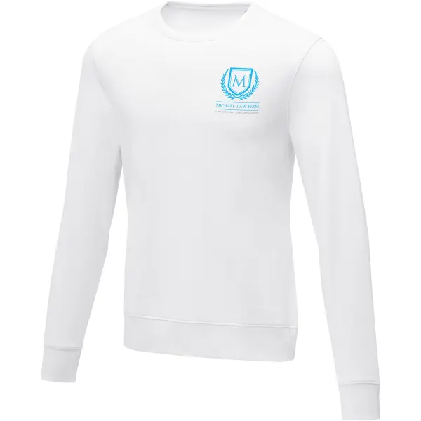 Felpa maglione da uomo girocollo CHARON 240 g/m² - Immagine 7