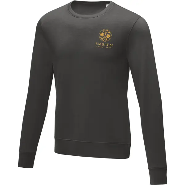 Felpa maglione da uomo girocollo CHARON 240 g/m² - Immagine 37