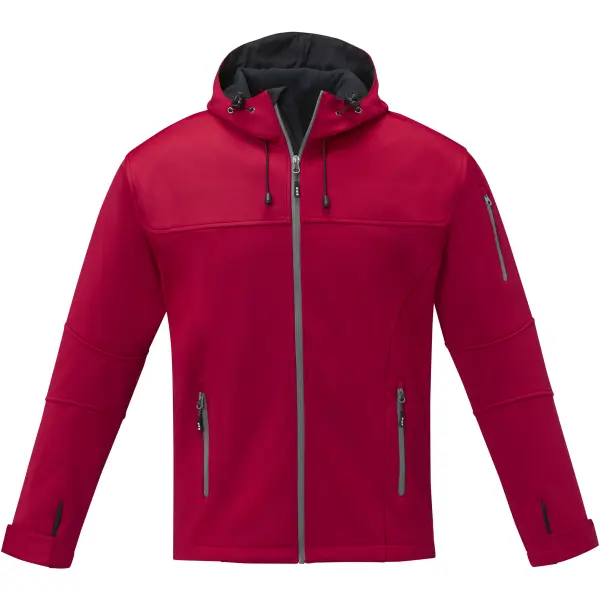 Giacca softshell da uomo MATCH 380 g/m² impermeabile e traspirante - Immagine 4