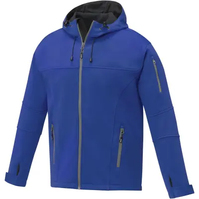 Giacca softshell da uomo MATCH 380 g/m² impermeabile e traspirante - Immagine 8