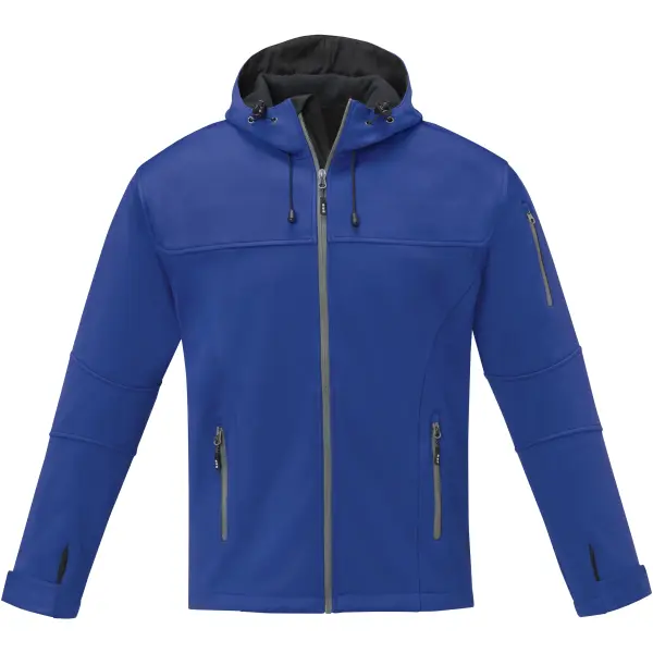 Giacca softshell da uomo MATCH 380 g/m² impermeabile e traspirante - Immagine 9