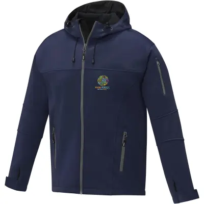 Giacca softshell da uomo MATCH 380 g/m² impermeabile e traspirante - Immagine 17