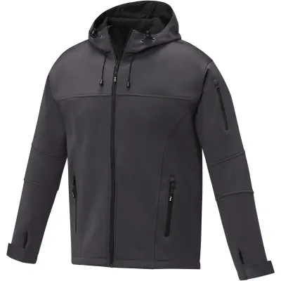 Giacca softshell da uomo MATCH 380 g/m² impermeabile e traspirante - Immagine 18