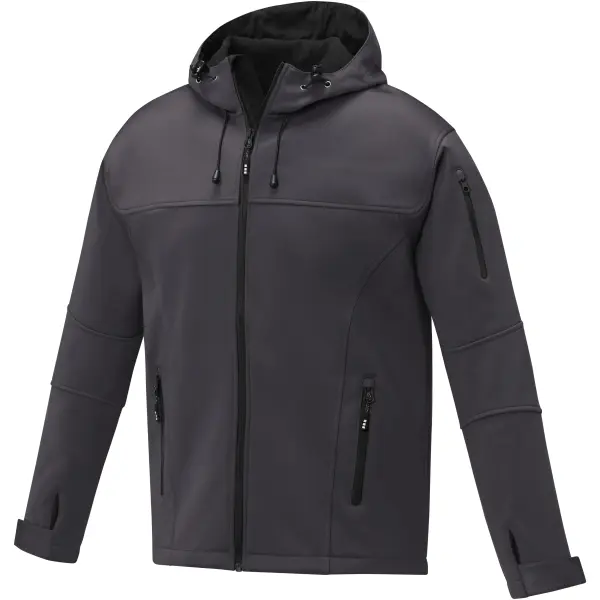 Giacca softshell da uomo MATCH 380 g/m² impermeabile e traspirante - Immagine 18