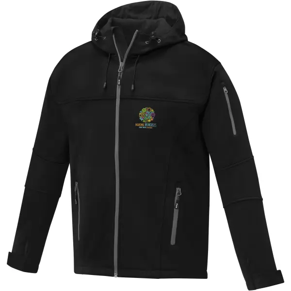 Giacca softshell da uomo MATCH 380 g/m² impermeabile e traspirante - Immagine 27
