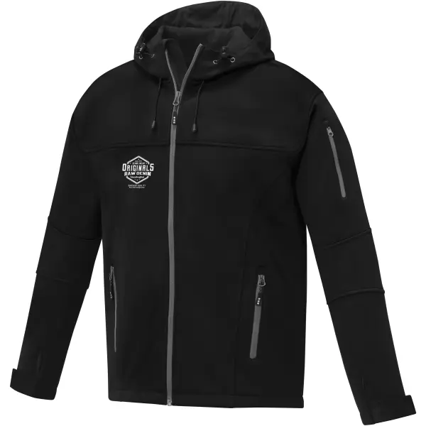 Giacca softshell da uomo MATCH 380 g/m² impermeabile e traspirante - Immagine 26