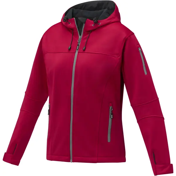 Giacca softshell da donna MATCH 360 g/m² personalizzata promozionale - Immagine 3