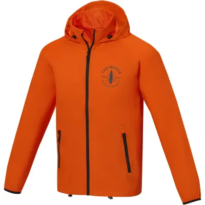 Giacca leggera da uomo DINLAS promozionale impermeabile 500 mm - Immagine 11