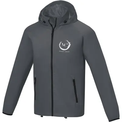 Giacca leggera da uomo DINLAS promozionale impermeabile 500 mm - Immagine 23