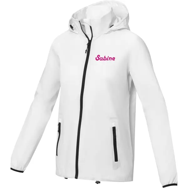 Giacca leggera da donna DINLAS con cappuccio avvolgibile - Immagine 7