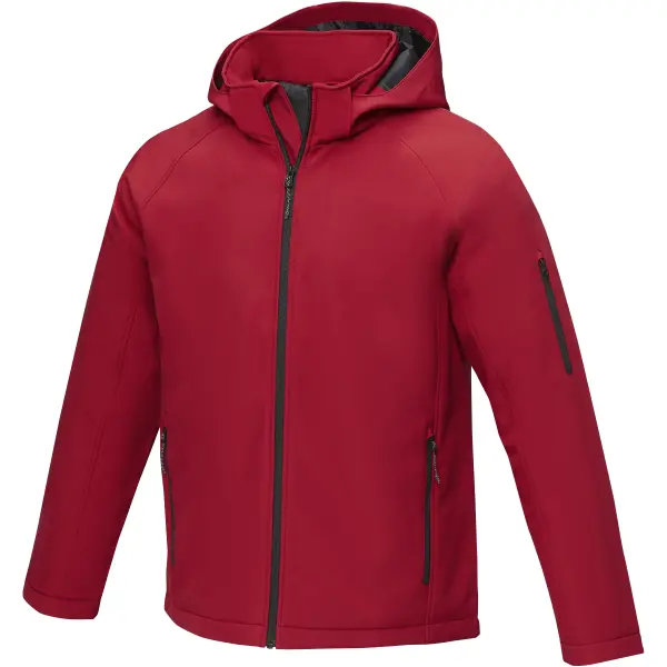 Giacca softshell imbottita NOTUS con stampa del tuo logo - Immagine 4