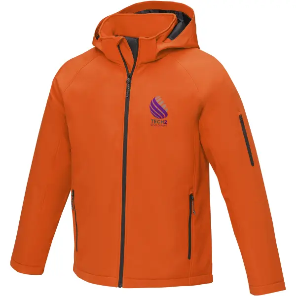 Giacca softshell imbottita NOTUS con stampa del tuo logo - Immagine 11