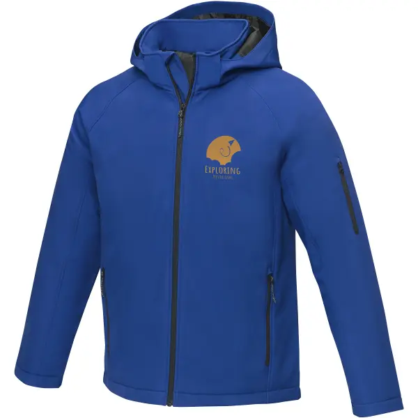 Giacca softshell imbottita NOTUS con stampa del tuo logo - Immagine 15