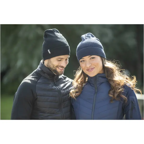 Berretto in Polylana® HALE personalizzato in maglia 1x1 - Immagine 2