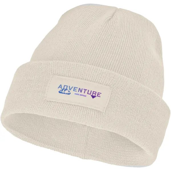 Berretto invernale BOREAS in acrilico con patch e logo - Immagine 10