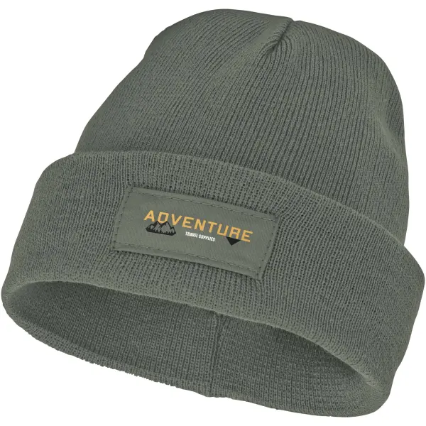 Berretto invernale BOREAS in acrilico con patch e logo - Immagine 34